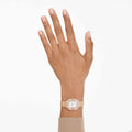 Swarovski Matrix octagon watch Metal bracelet, Silver tone, Stainless steel