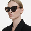Swarovski Sunglasses Square shape, Brown